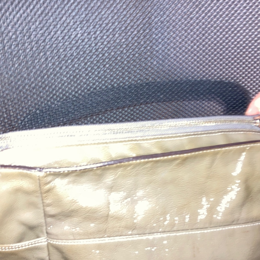 🌹4FER COACH MADISON CALF LEATHER OLIVE GREEN SHINY SATCHEL BAG. 2009 BUNDLE - Picture 12 of 14